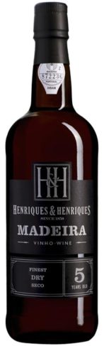 Henriques & Henriques 5 year Old Madeira Finest Dry 500ml
